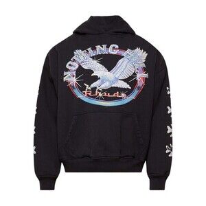 Rhude Relaxed-Fit Graphic Hooded Sweatshirt - NWT